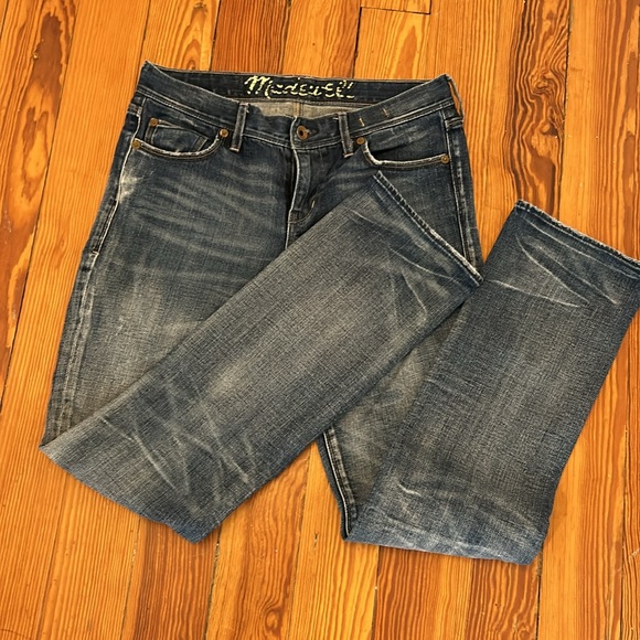 Madewell The Rail Straight Jean Size 28x32 - Picture 2 of 8